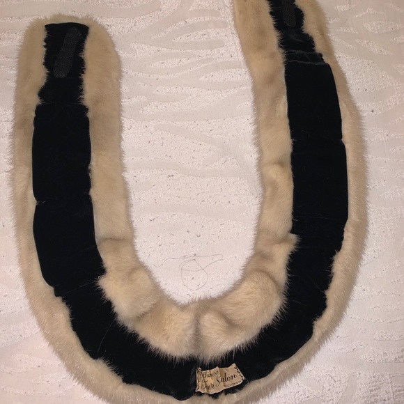 Genuine mink fur collard - Picture 6 of 11